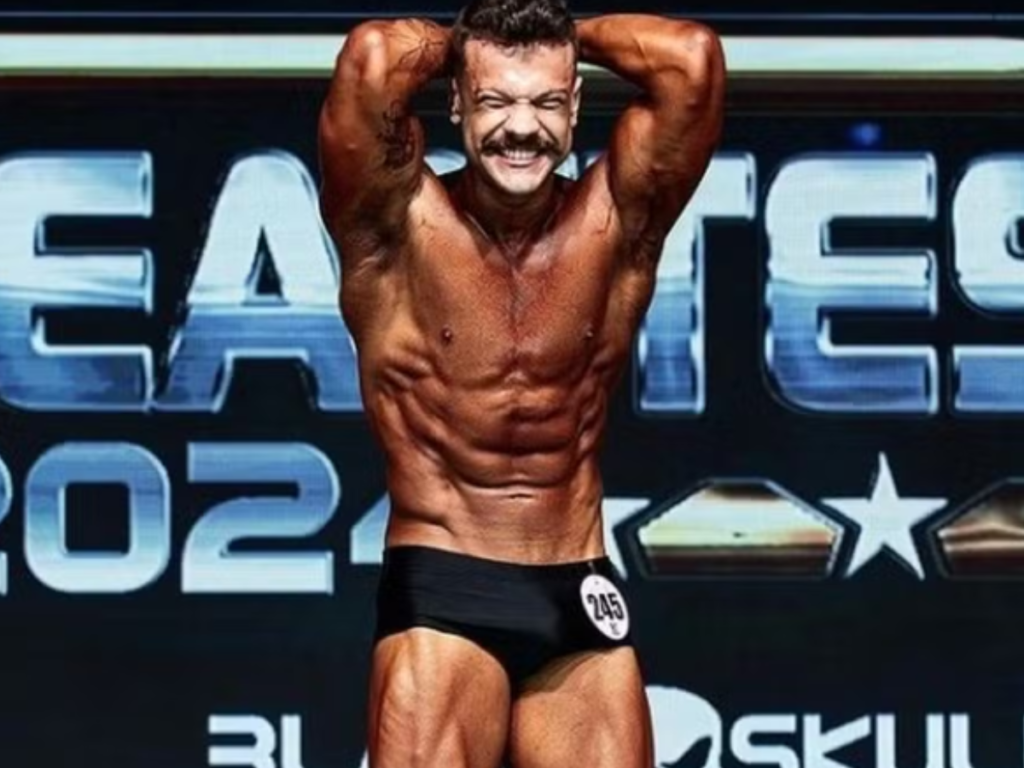 Fisiculturista Salomão de Moura Ribeiro Magnin (Foto Reprodução Instagram)