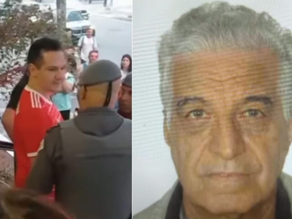 Câmera registra homem acusado de matar idoso com ‘voadora’