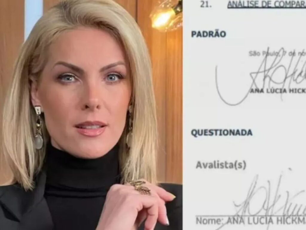 Polícia comprova que assinaturas de Ana Hickmann foram falsificadas