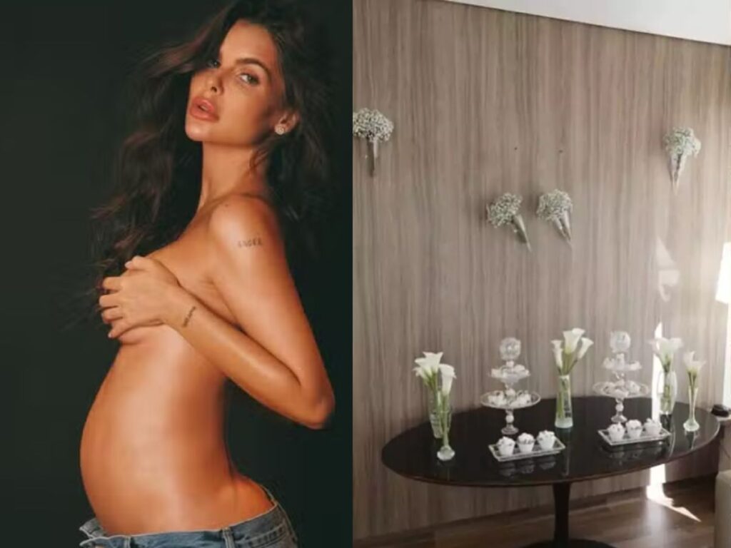 Amanda Kimberlly mostra decoração do quarto maternidade da filha com Neymar