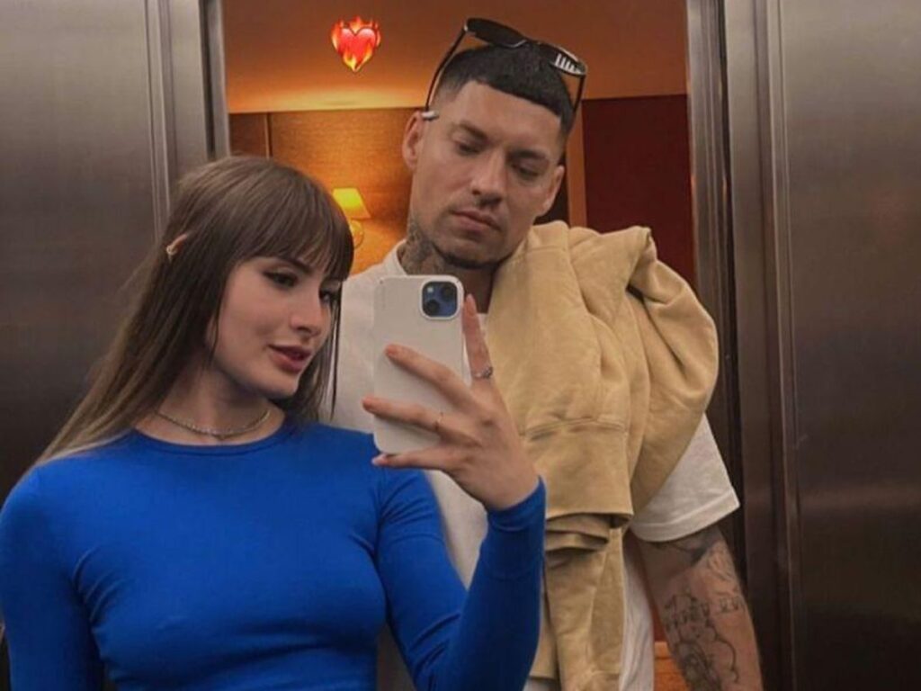Vídeo: Agatha Sá leva tombo e Filipe Ret não consegue segurá-la