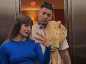 Vídeo: Agatha Sá leva tombo e Filipe Ret não consegue segurá-la