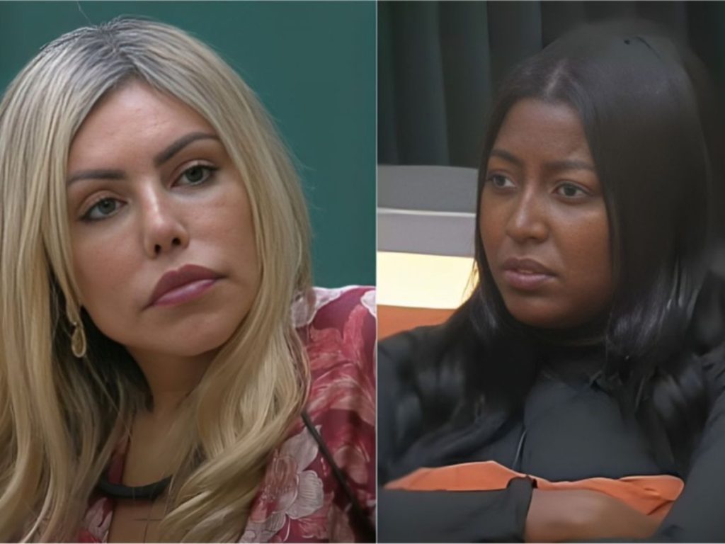 Liziane Gutierrez e Edlaine (Foto: Reprodução)