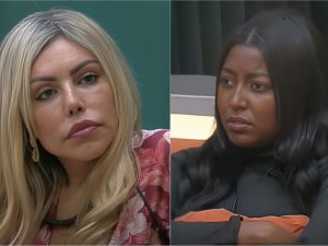 Liziane Gutierrez e Edlaine (Foto: Reprodução)