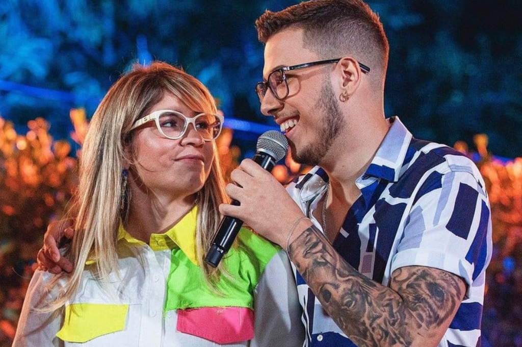 João Gustavo E Marília Mendonça (foto Reprodução Redes Sociais)