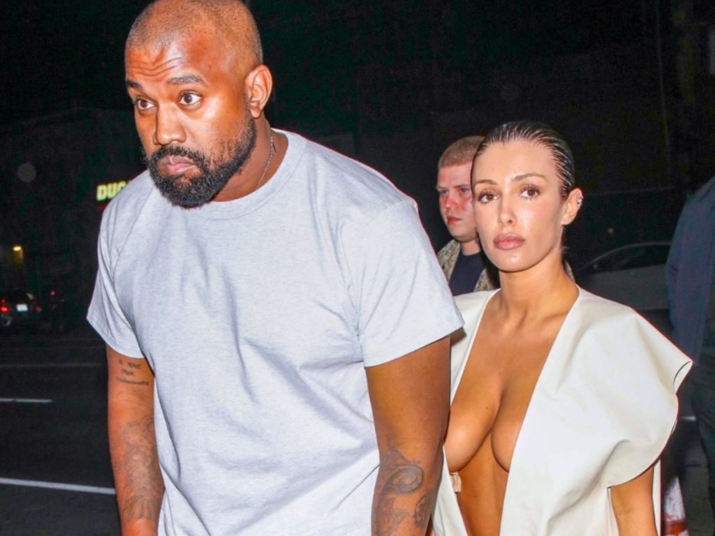 Kanye West e Bianca (Foto Grosby Group)