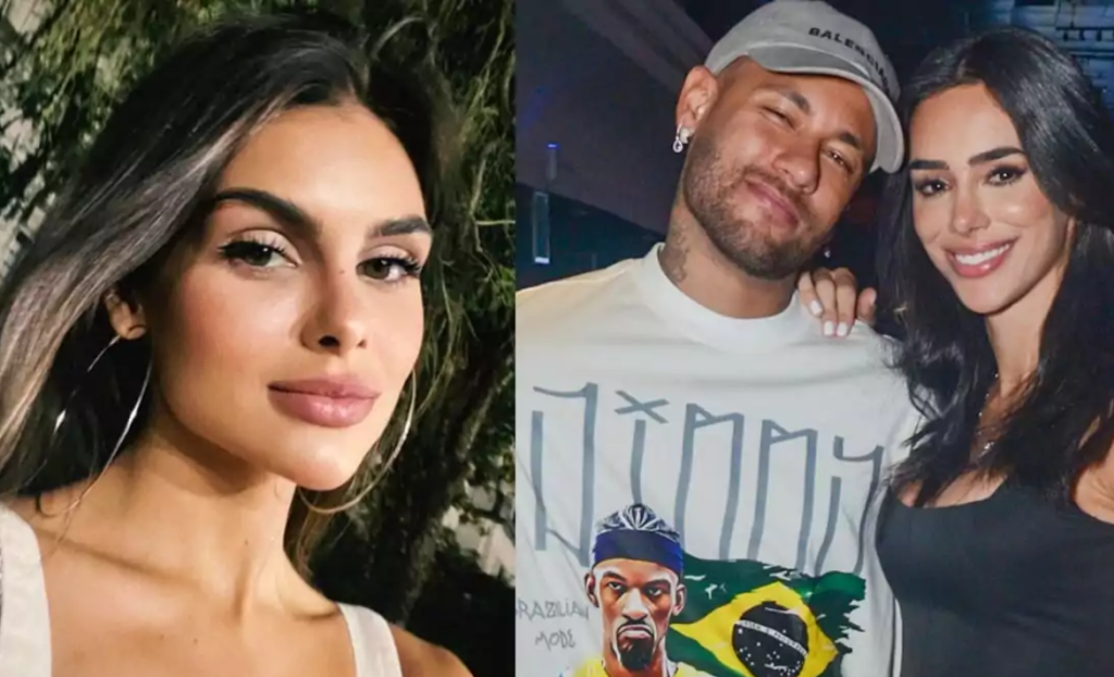 Amanda, Neymar E Bruna Biancardi (foto Repodução Redes Sociais)