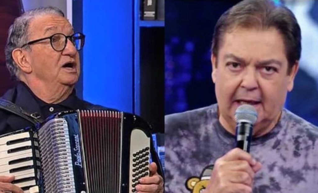 Caçulinha E Faustão (foto Reprodução Internet)