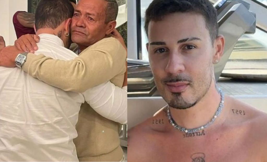 Carlinhos Maia E Seu Pai (foto Reprodução Redes Sociais)