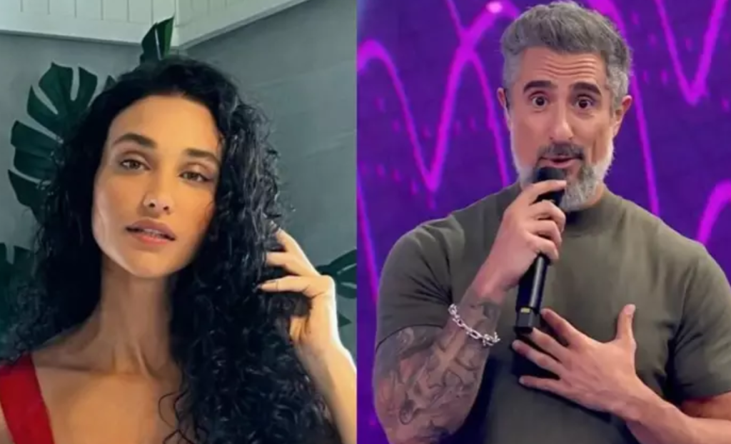 Débora Nascimento E Marcos Mion (foto Reprodução Redes Sociais E Tv Globo)