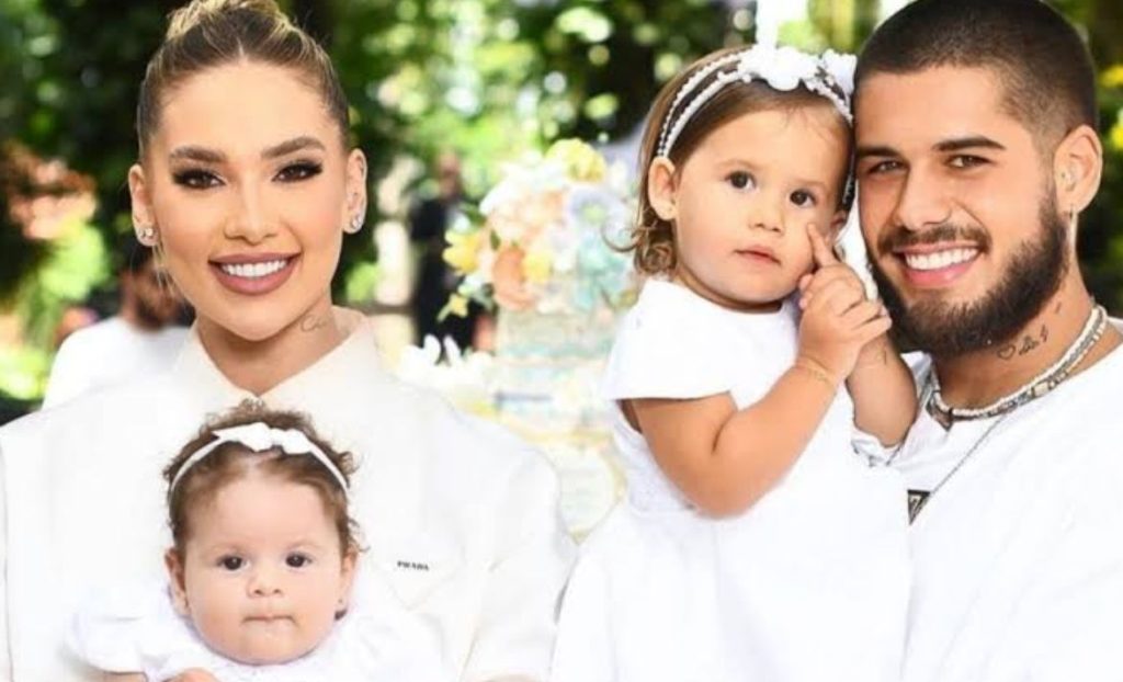 Virginia e família recebem filho