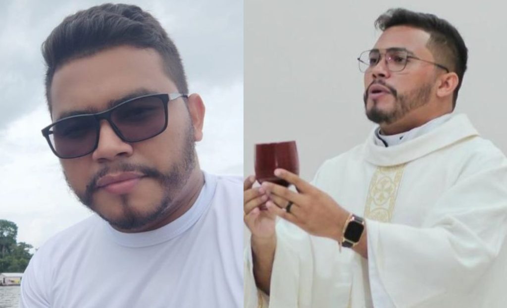 Padre Preso No Amazonas (foto Reprodução Redes Sociais)