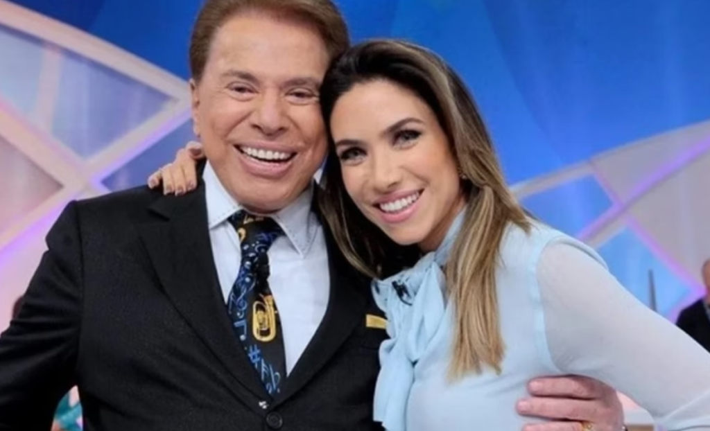 Patrícia Abravanel E Silvio Santos (foto Reprodução Sbt)