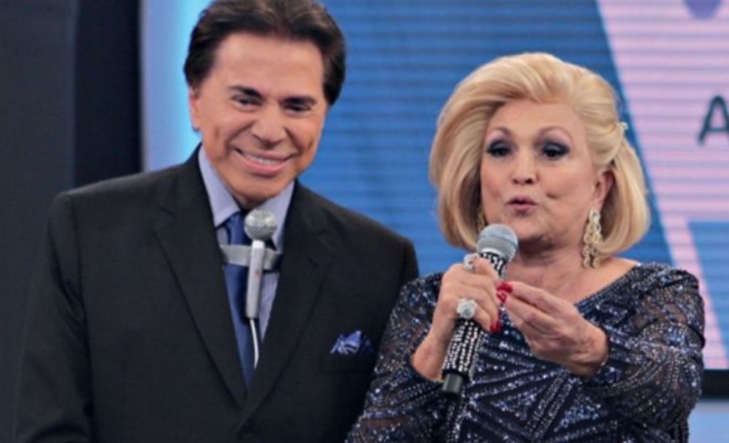 Silvio Santos E Hebe Camargo (foto Reprodução Redes Sociais)