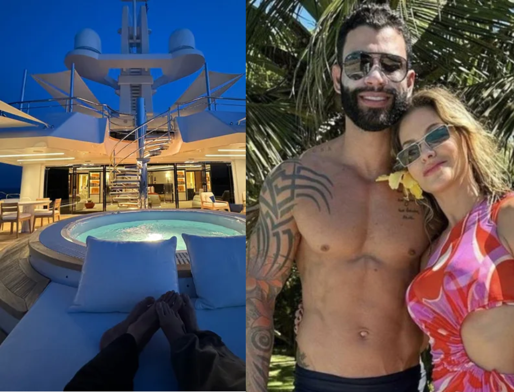 Andressa Suita E Gusttavo Lima (foto Reprodução Redes Sociais)