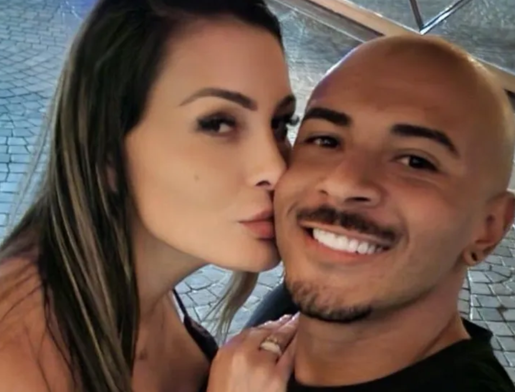 Andressa Urach E Ex Namorado (foto Reprodução Redes Sociais)
