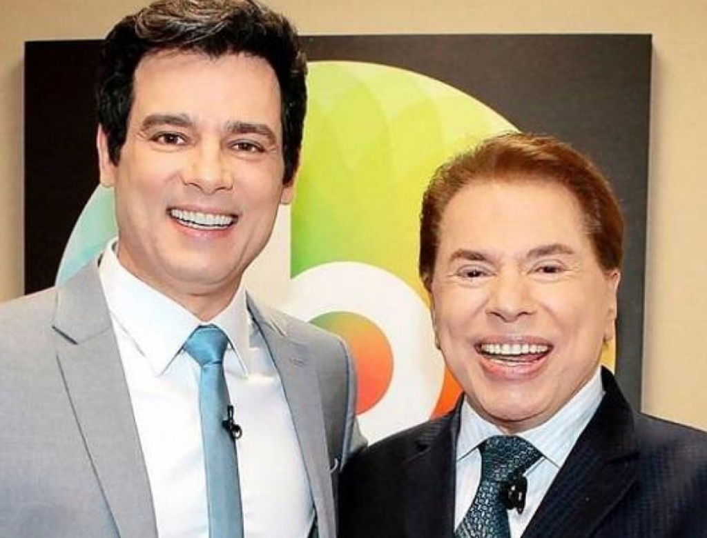 Celso Portiolli E Silvio Santos (foto Reprodução Redes Sociais)