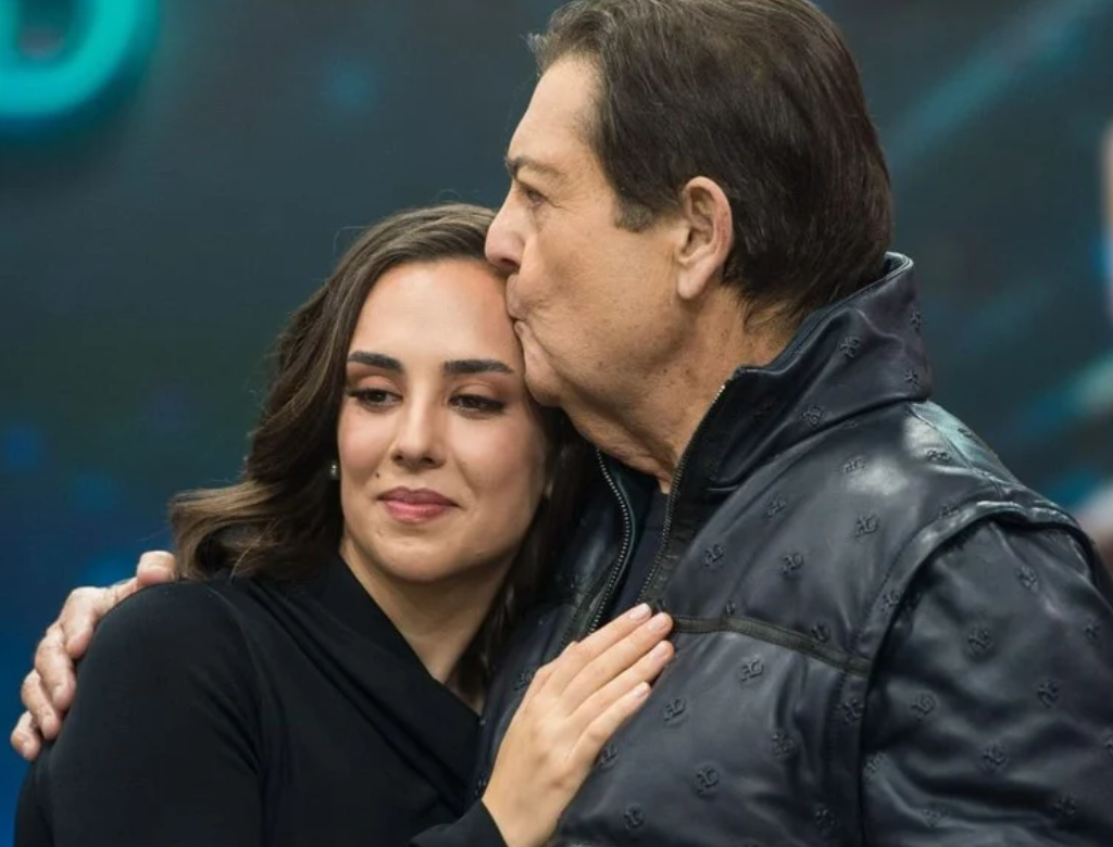 Faustão E Sua Filha (foto Reprodução Redes Sociais)