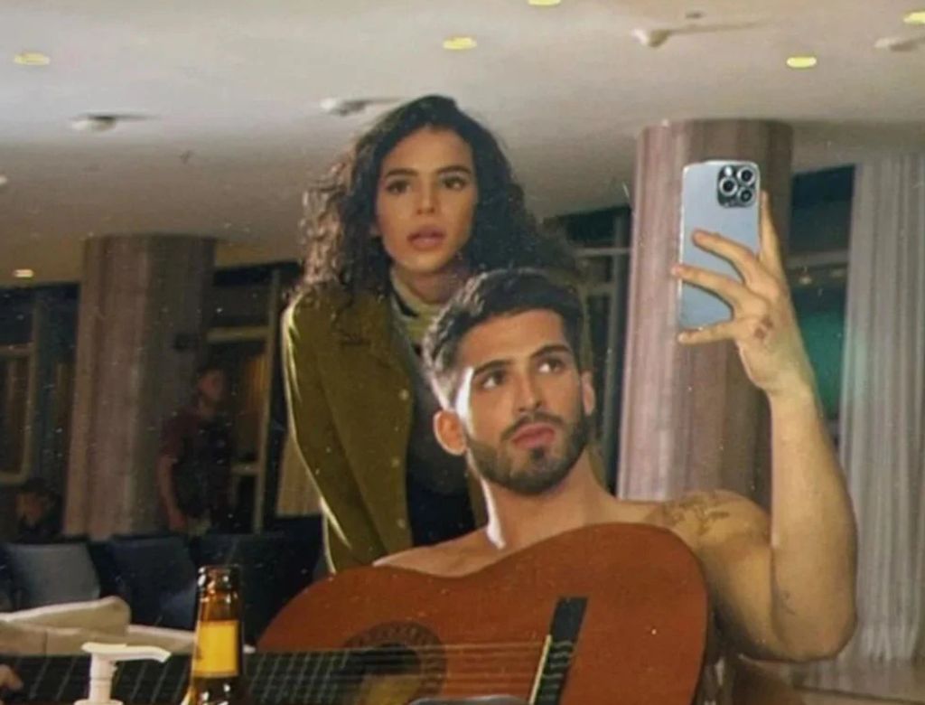 Bruna Marquezine e João Guilherme (Foto: Reprodução/redes sociais)