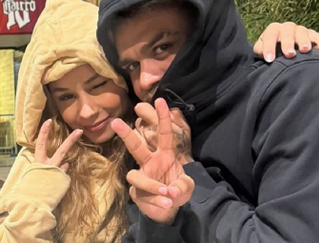 Flávia Saraiva E Mc Cabelinho (foto Reprodução Redes Sociais) 3