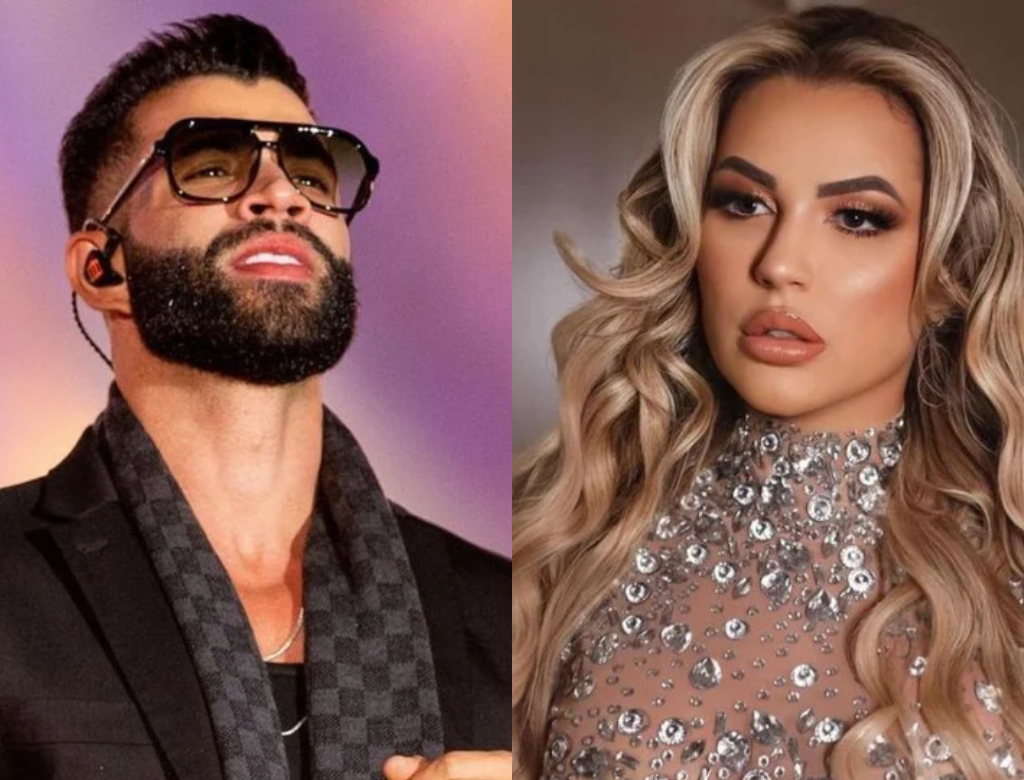 Gusttavo Lima E Deolane (foto Reprodução Redes Sociais)