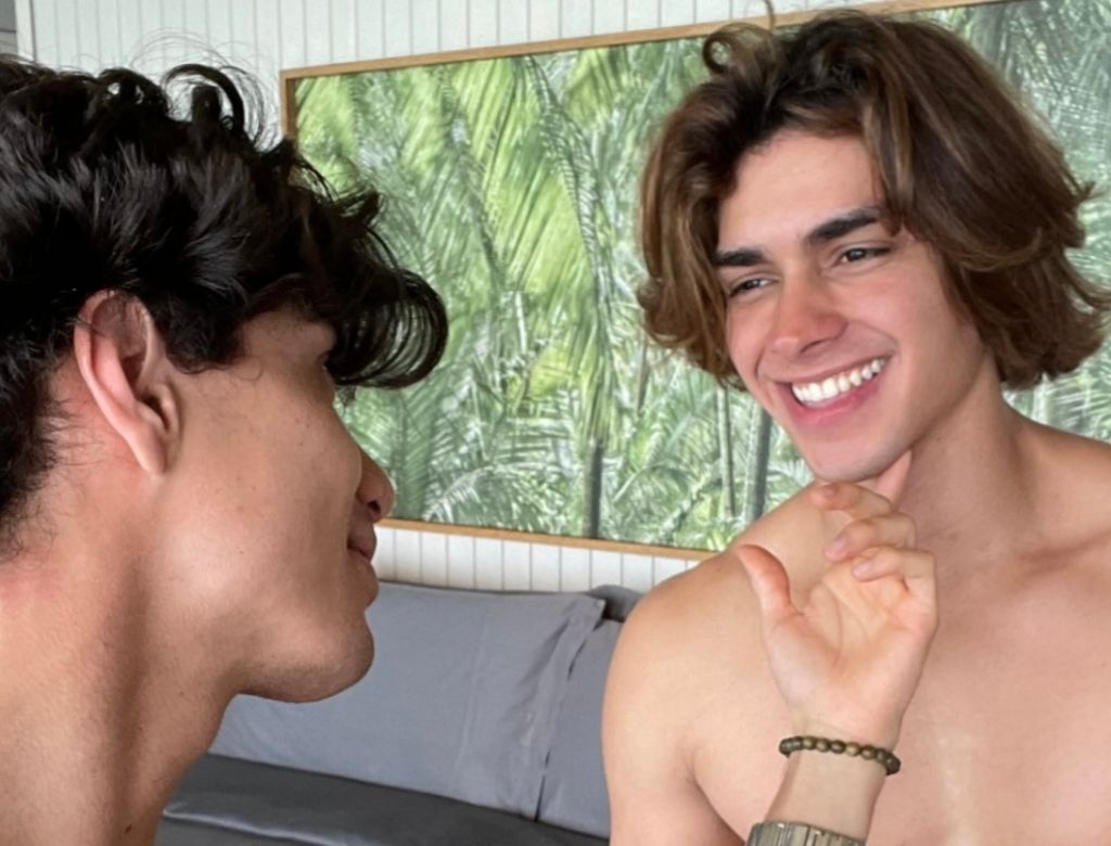 Helton Oliveira E Namorado (foto Reprodução Redes Sociais) (1)