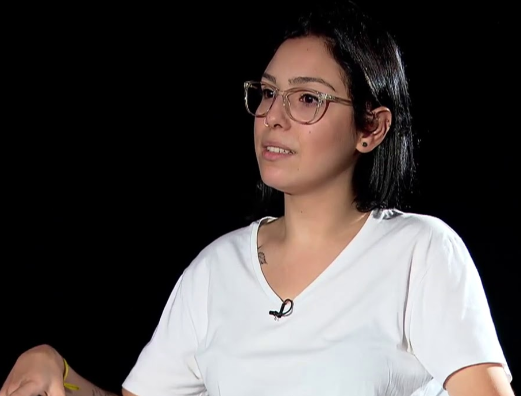 Isabela Tibcherani (foto Reprodução Record)