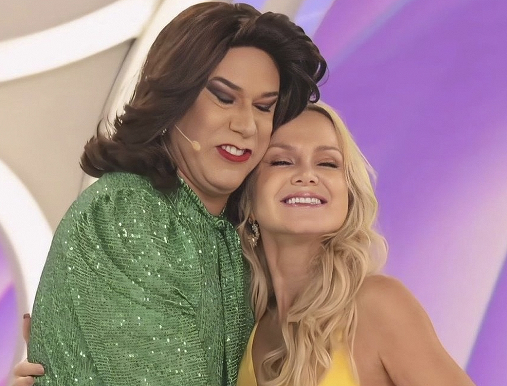 Tiago Barnabé e Eliana (foto Reprodução Redes Sociais)