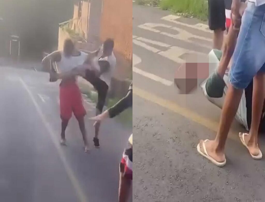 05 11 2024 Jovem Desmaia Em Briga De Escola(1)