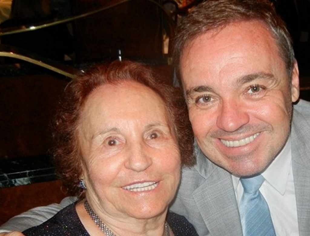 Dona Maria Do Céu E Gugu (foto Reprodução Redes Sociais)