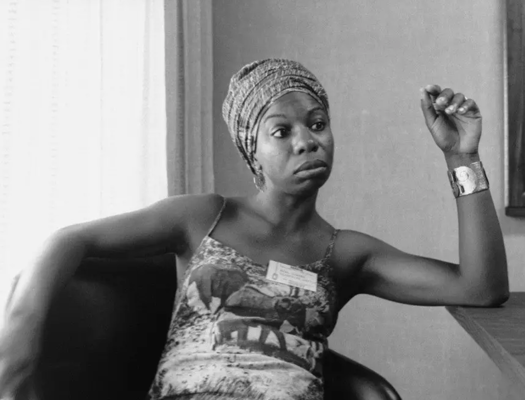 Nina Simone (foto Reprodução Redes Sociais)