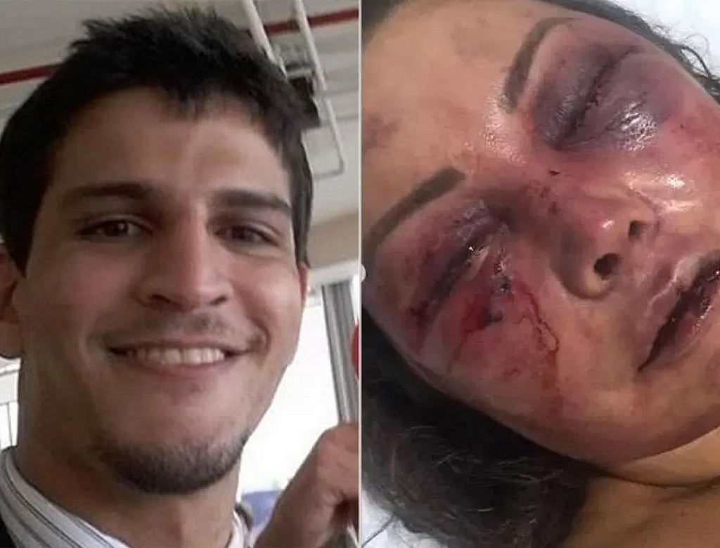Agressor (foto Reprodução Redes Sociais)