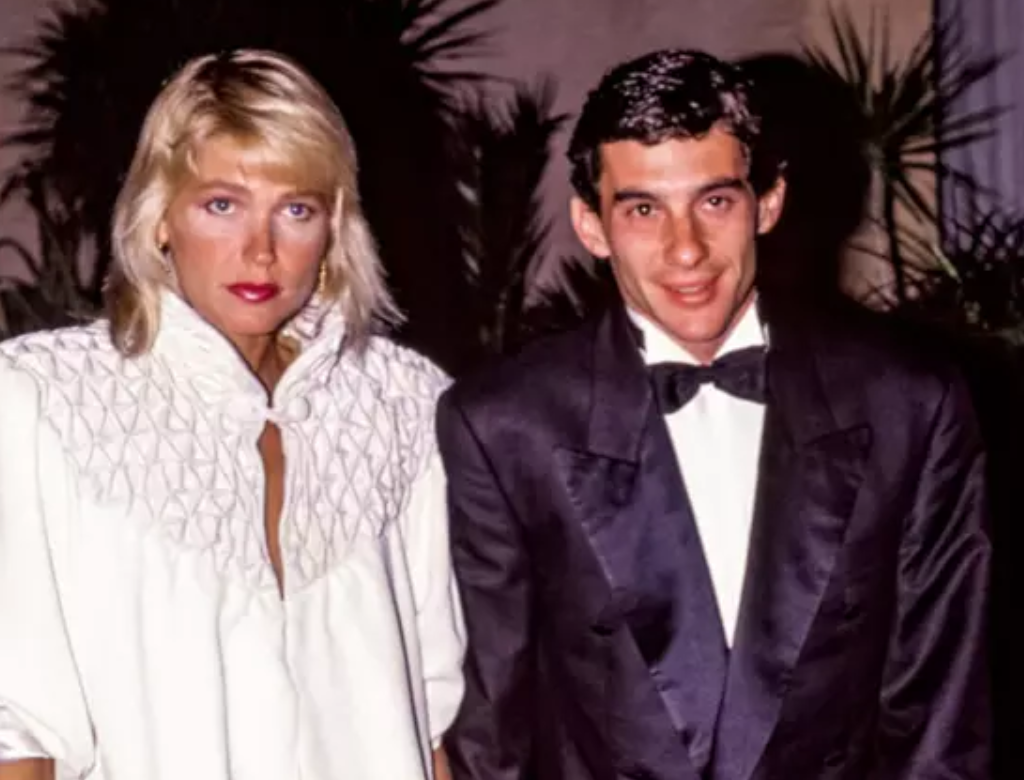 Xuxa e Ayrton Senna (Foto Reprodução Redes Sociais)
