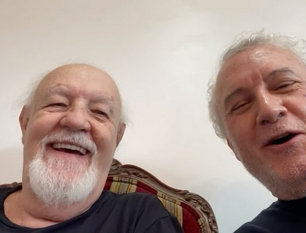 Ney Latorraca e Edi Botelho (foto Reprodução Redes Sociais)