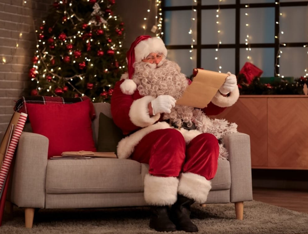 Papai Noel (foto Reprodução Redes Sociais)