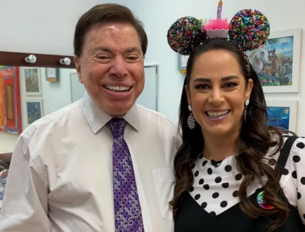Silvio Santos E Silvia Abravanel (foto Reprodução Redes Sociais)