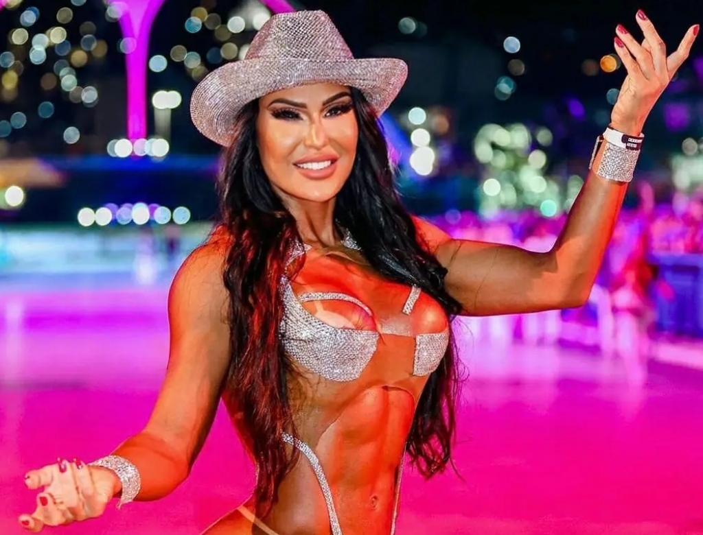 Gracyanne (foto Reprodução Redes Sociais)