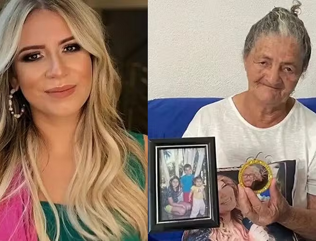 Marília Mendonça e Avó (foto Reprodução Redes Sociais)