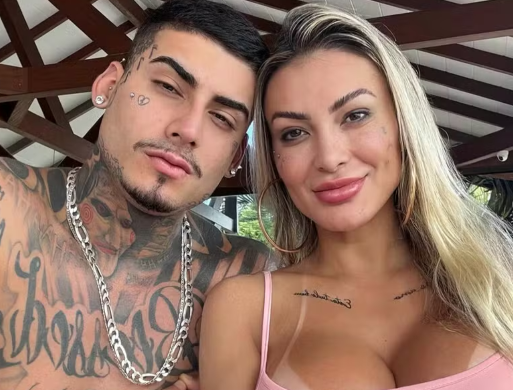 Cassiano França E Andressa Urach (foto Reprodução Redes Sociais)