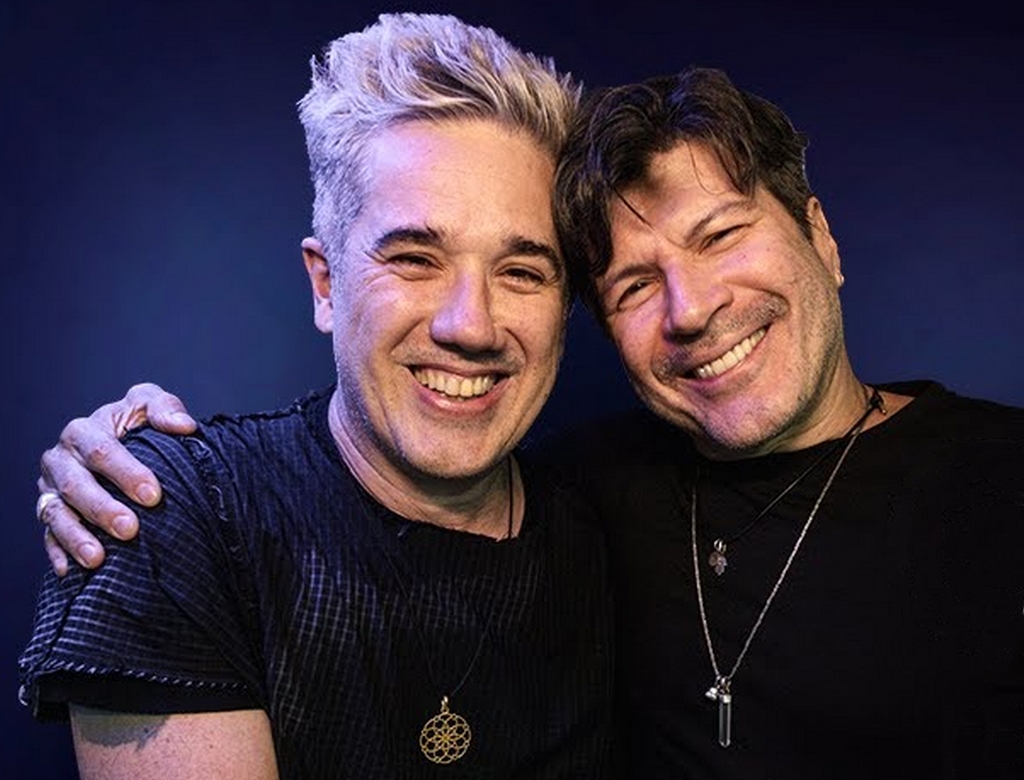 Paulo Ricardo E Rogério Flausino (foto Reprodução Redes Sociais)