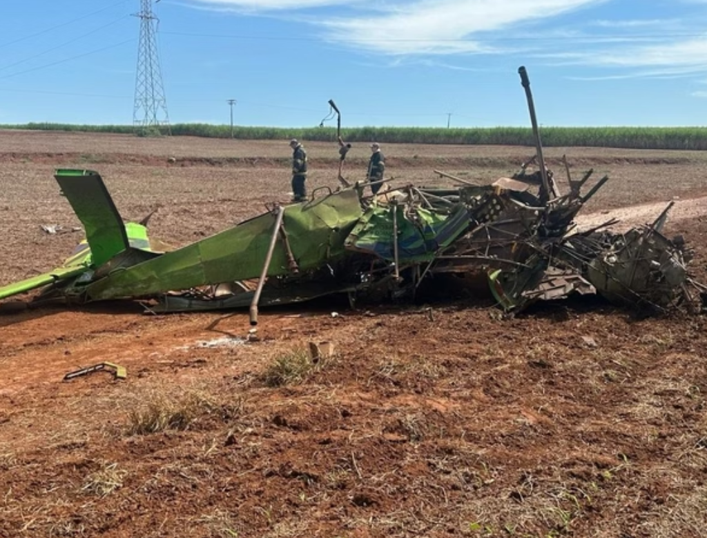 Avião Agrícola Cai E Piloto De 52 Anos Morre (foto Reprodução Redes Sociais)
