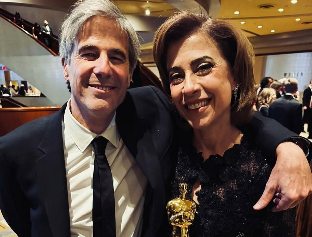 Fernanda Torres E Walter Salles (foto Reprodução Redes Sociais)