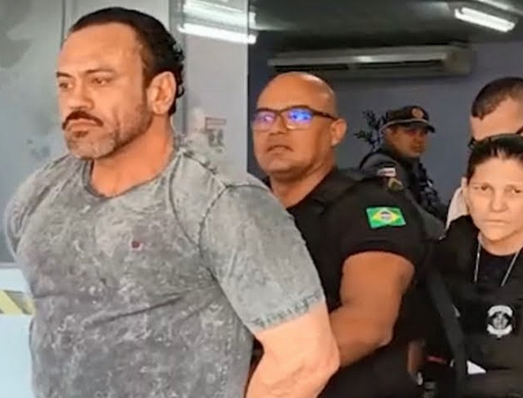 Preso (foto Reprodução Redes Sociais)