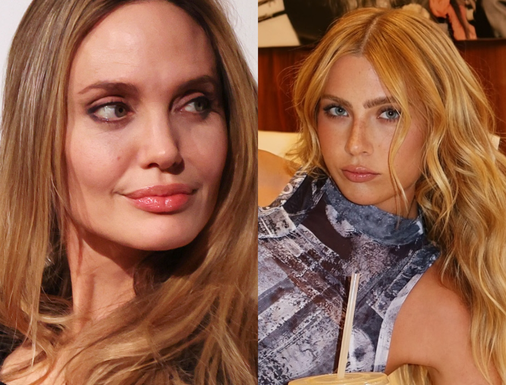 Angelina Jolie E Jade Picon (foto Reprodução Redes Sociais)