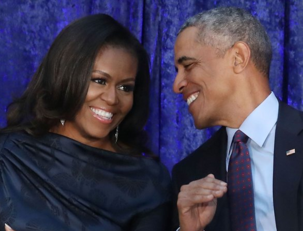 Michelle e Barack Obama (Foto Reprodução Redes Sociais)
