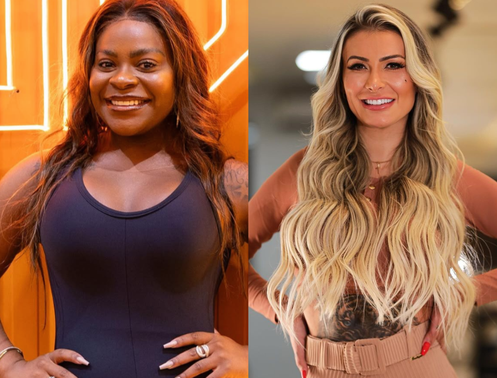 Jojo Todynho E Andressa Urach (foto Reprodução Redes Sociais)
