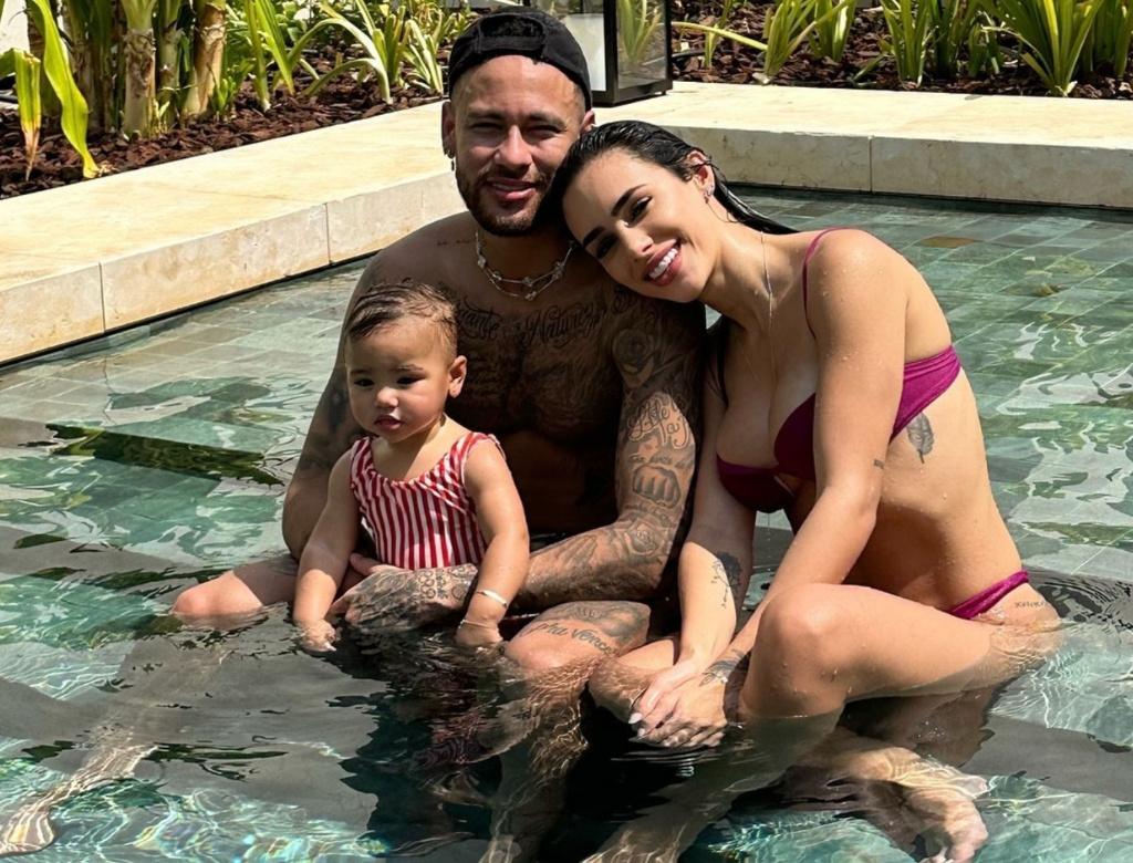 Neymar E Bruna (foto Reprodução Redes Sociais)