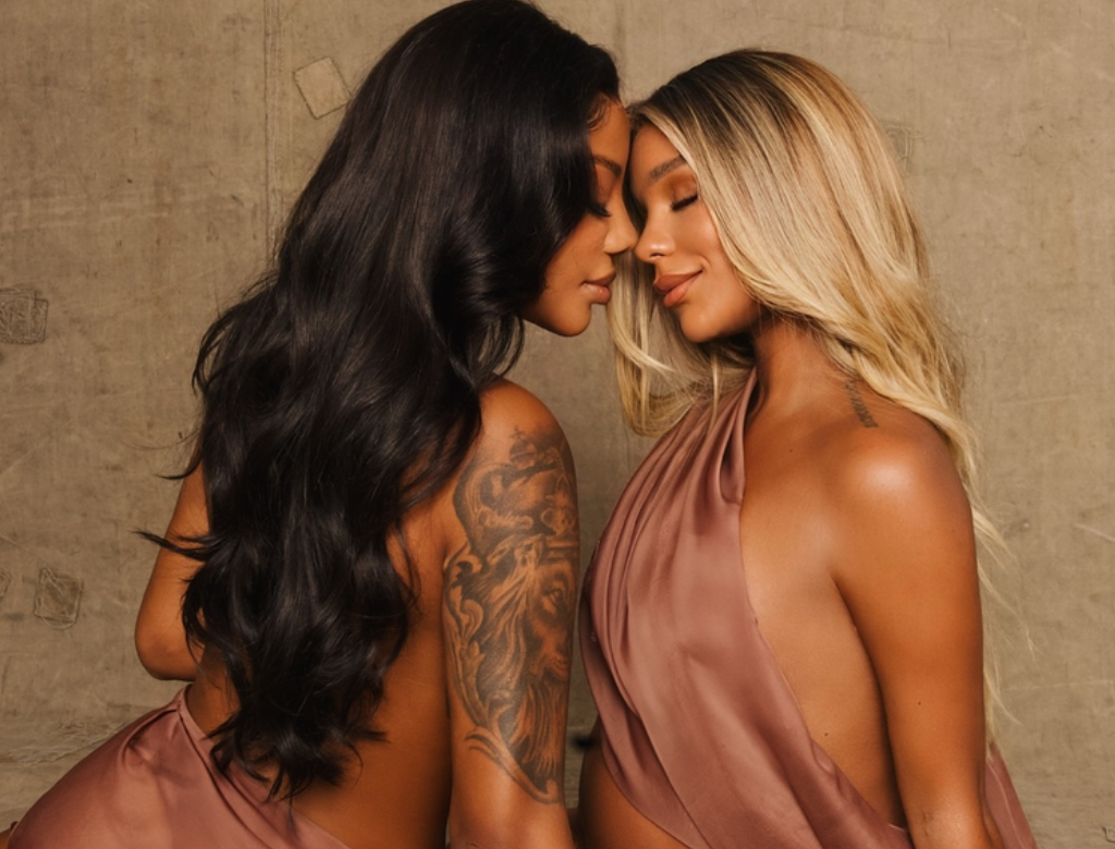 filha de ludmilla e brunna nasceu nesta quarta (foto Reprodução Redes Sociais)