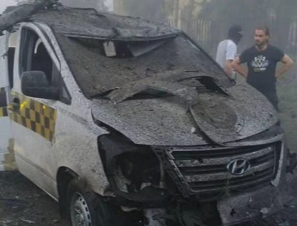 Carro Bomba (foto Reprodução Redes Sociais)