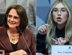 Damares e Virginia (foto Reprodução Redes Sociais)